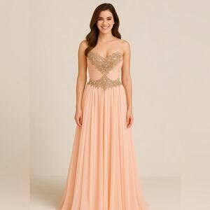 Sherri Hill Pink Prom/ pageant/ formal Dress
